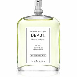 Depot No. 407 Restoring Aftershave osvěžující voda po holení 100 ml obraz