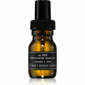 Depot No. 505 Conditioning Beard Oil olej na vousy Leather & Wood 30 ml obraz