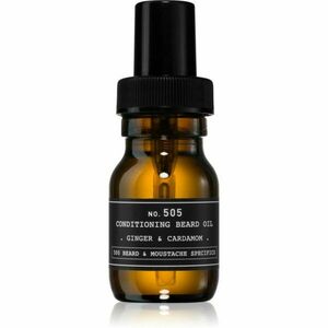 Depot No. 505 Conditioning Beard Oil olej na vousy Ginger & Cardamom 30 ml obraz