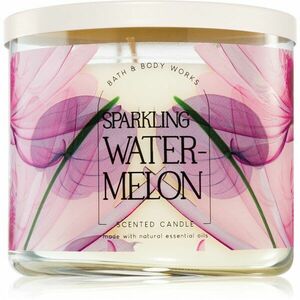 Bath & Body Works Sparkling Watermelon vonná svíčka 411 g obraz