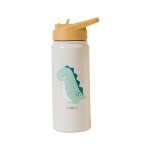 Saro Baby Thermos Bottle with Straw termoska s brčkem Sand 500 ml obraz