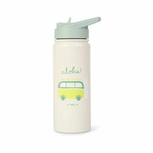 Saro Baby Thermos Bottle with Straw termoska s brčkem Sand Aloha 500 ml obraz