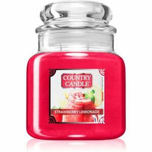 Country Candle Strawberry Lemonade vonná svíčka 510 g obraz