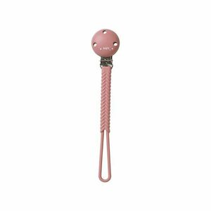 Saro Baby Braided Silicone Pacifier Holder klip na dudlík Blossom 1 ks obraz