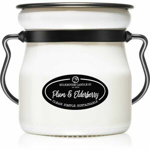 Milkhouse Candle Co. Creamery Plums & Elderberry vonná svíčka Cream Jar 142 g obraz