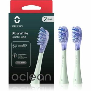 Oclean Ultra White UW01 náhradní hlavice Green 2 ks obraz