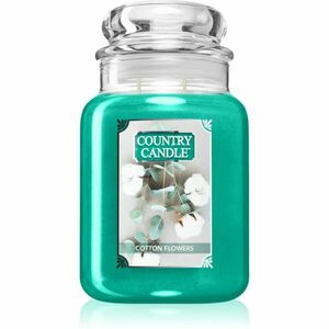 Country Candle Cotton Flowers vonná svíčka 737 g obraz