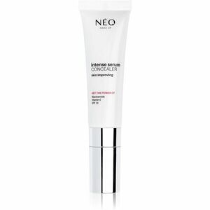 NEO MAKE UP Intense Serum Concealer oční korektor pro rozjasnění a hydrataci odstín 01 Porcelain 5 ml obraz