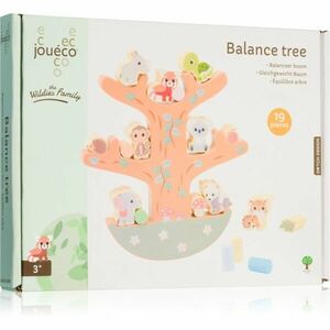 Jouéco The Wildies Family Balance Tree hra ze dřeva 36 m+ 19 ks obraz