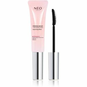 NEO MAKE UP Intense Serum Tan Mascara posilující řasenka s regeneračním účinkem odstín Black 9 ml obraz