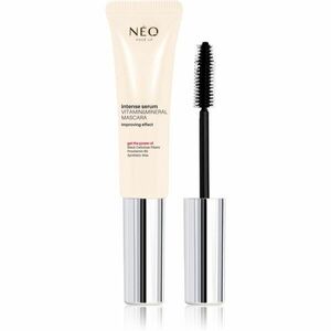 NEO MAKE UP Intense Serum Vitamin & Mineral Mascara vyživující řasenka pro podporu růstu řas odstín Black 9 ml obraz