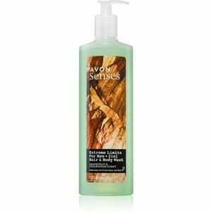 Avon Senses Extreme Limits sprchový gel a šampon 2 v 1 720 ml obraz