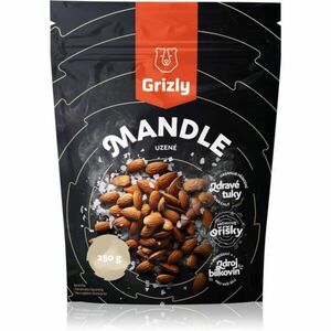 Grizly Mandle uzené ořechy uzené 250 g obraz