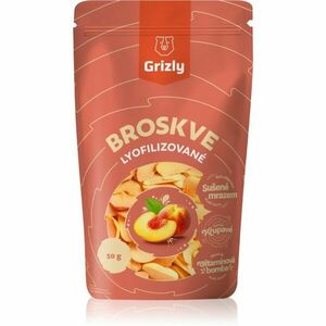 Grizly Broskve lyofilizované sušené ovoce 50 g obraz