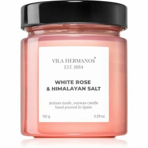 Vila Hermanos Apothecary Rose White Rose & Himalayan Salt vonná svíčka 150 g obraz