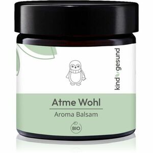 Kindgesund Breathe Well Aroma Balsam balzám pro podporu zdraví dýchacích cest 50 g obraz