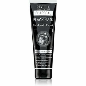 Revuele Charcoal Black Mask čisticí slupovací maska pro problematickou pleť 80 ml obraz