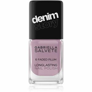 Gabriella Salvete Denim Story dlouhotrvající lak na nehty odstín 06 Faded Plum 11 ml obraz