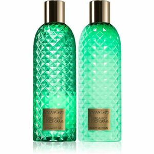 Vivian Gray Gemstone Bergamot & Lemongras dárková sada na tělo 2x300 ml obraz