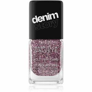 Gabriella Salvete Denim Story dlouhotrvající lak na nehty odstín 01 Glitter Jeans 11 ml obraz