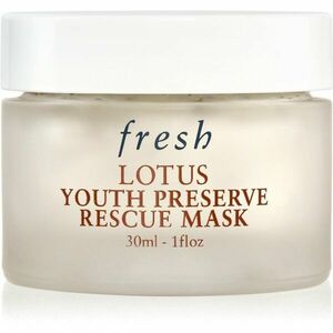 fresh Lotus Youth Preserve Rescue Mask exfoliační maska proti stárnutí 30 ml obraz