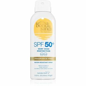 Bondi Sands SPF 50+ Fragrance Free ochranný sprej na opalování SPF 50+ 160 g obraz