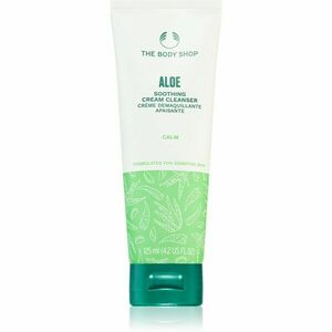The Body Shop Aloe Soothing Cream Cleanser čisticí mléko pro zklidnění pleti 125 ml obraz