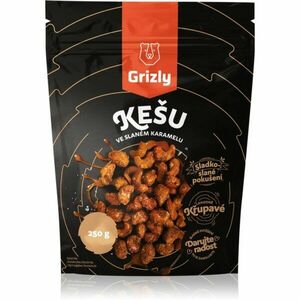 Grizly Kešu ve slaném karamelu ořechy v polevě 250 g obraz