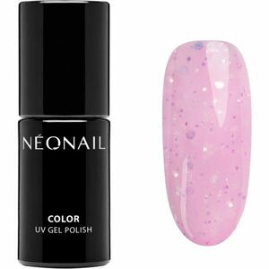 NEONAIL Baby Bloomer gelový lak na nehty se třpytkami odstín Pink-tastic 7, 2 ml obraz