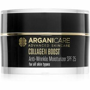 Arganicare Collagen Boost Anti-Wrinkle Moisturizer hydratační protivráskový krém SPF 25 50 ml obraz