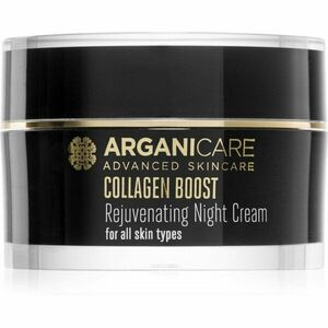 Arganicare Collagen Boost Rejuvenating Night Cream noční vyhlazující krém 50 ml obraz
