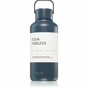 Equa Timeless nerezová láhev na vodu malá barva Navy 600 ml obraz