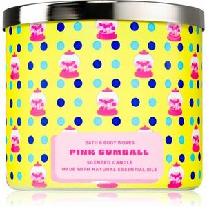 Bath & Body Works Pink Gumball vonná svíčka 411 g obraz