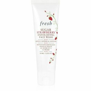 fresh Sugar Strawberry Face Wash exfoliační čisticí gel 50 ml obraz