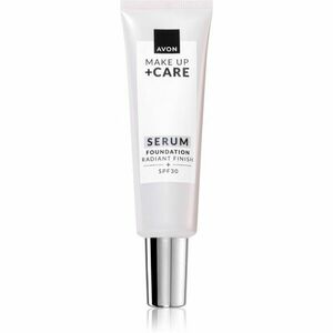 Avon Care + rozjasňující hydratační make-up SPF 30 odstín 140P Light Ivory 30 ml obraz