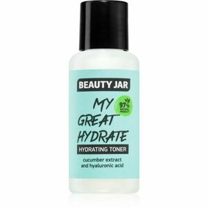 Beauty Jar My Great Hydrate hydratační tonikum s výtažky z okurky 80 ml obraz