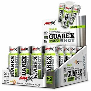 Amix Guarex Energy & Mental Shot podpora sportovního výkonu příchuť Mojito 20x60 ml obraz