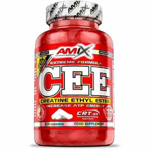 Amix CEE Creatine Ethyl Ester podpora sportovního výkonu 125 cps obraz