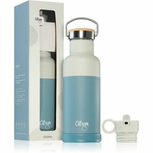 Citron Water Bottle 500 ml (Stainless Steel) nerezová láhev na vodu Dusty Blue 500 ml obraz