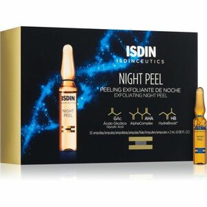ISDIN Isdinceutics Night Peel exfoliační peelingové sérum v ampulích 30x2 ml obraz