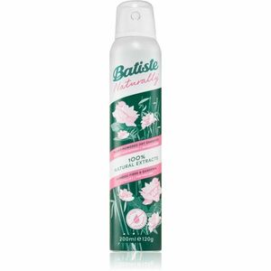 Batiste Naturally Bamboo & Gardenia suchý šampon pro absorpci přebytečného mazu a pro osvěžení vlasů 200 ml obraz