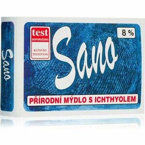 Merco Sano mýdlo s ichtyolem 8% mýdlo pro problematickou pleť 100 g obraz