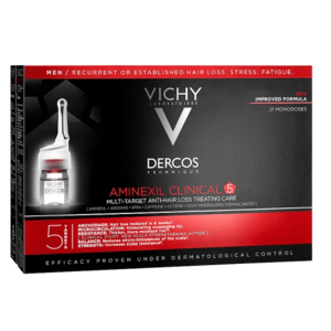 VICHY Dercos Aminexil clinical 5 multiúčelová kúra proti vypadávání vlasů pro muže 21 x 6 ml obraz