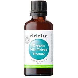 VIRIDIAN Milk Thistle Tincture Organic (Ostropestřec mariánský tinktura Bio) 50 ml obraz