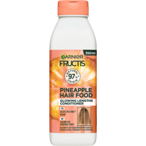 GARNIER Fructis Hair Food Pineapple rozjasňující kondicionér pro dlouhé vlasy, 350 ml obraz