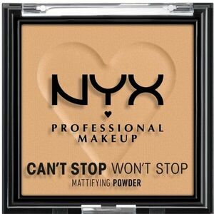 NYX PROFESSIONAL MAKEUP Can't Stop Won't Stop Mattifying Powder Kompaktní pudr - 05 Golden 6 g obraz