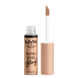 NYX PROFESSIONAL MAKEUP Butter Gloss bling lip gloss 01 Bring the Bling obraz