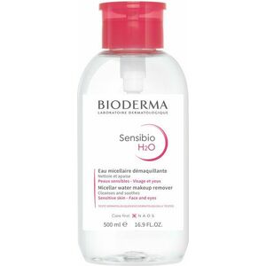 BIODERMA Sensibio H2O micelární voda pro citlivou pleť s pumpou 500 ml obraz