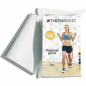 THERABAND Posilovací guma stříbrná - super silná 2 m obraz