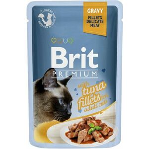 BRIT Premium Cat Fillets in Gravy with Tuna 85 g obraz